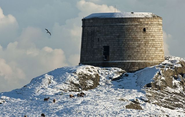 Martello Tower in Dublin. 