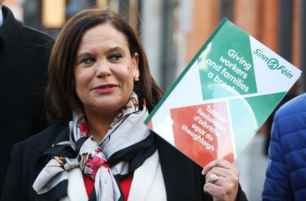 Sinn Féin President Mary Lou McDonald.