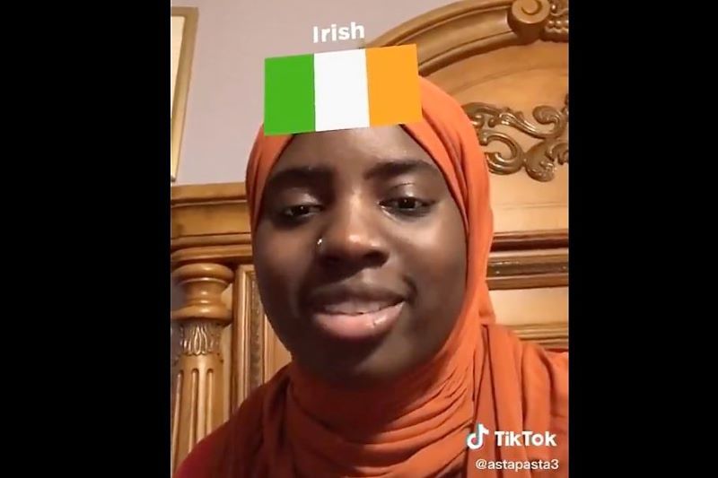Senegalese-American woman goes viral with hilarious video after app says she’s Irish