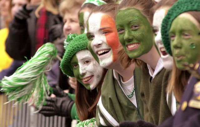 Metropolitan regions in the Northeast of the US have the largest amount of people reporting Irish ancestry.