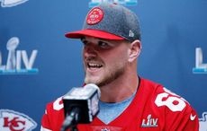 The Irish American playing for the San Francisco 49ers at Super Bowl LIV