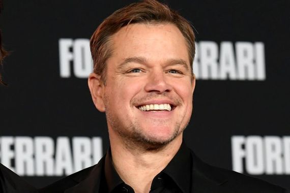 Matt Damon has been in Ireland since the end of August. 