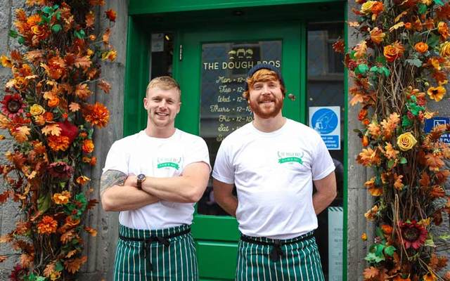 Ronan and Eugene Greaney, who run The Dough Bros in Galway City.