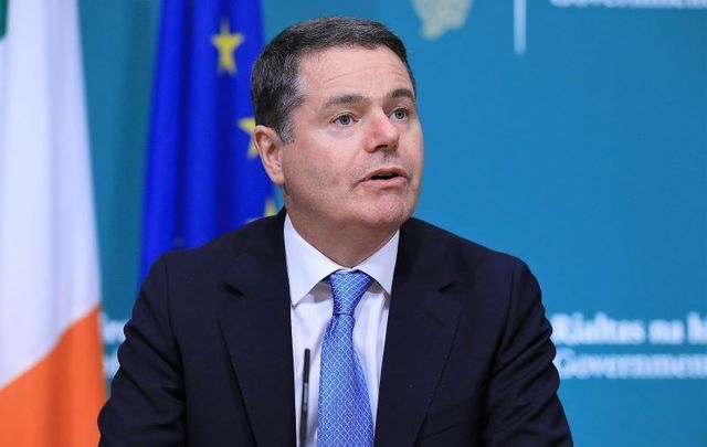 October 13, 2020: Ireland\'s Minister for Finance Paschal Donohoe presenting Budget 2021.