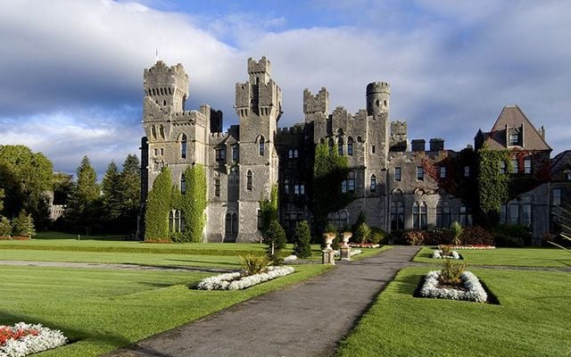 Ashford Castle in Cong, County Mayo.