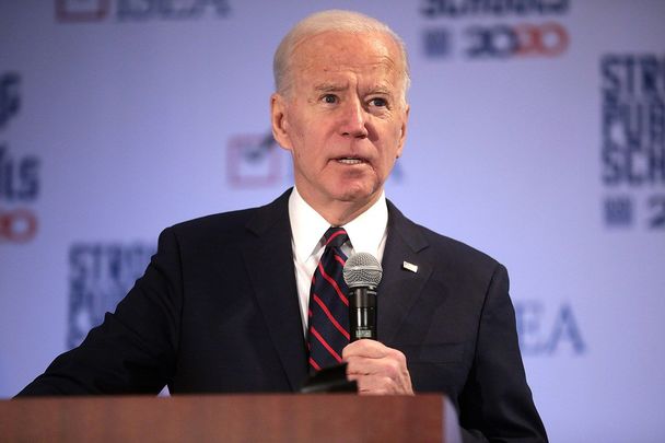 Presidential hopeful and proud Irish Catholic Joe Biden.