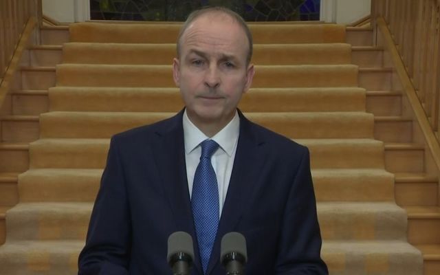 Taoiseach Micheál Martin announced the new restrictions on Monday evening. 