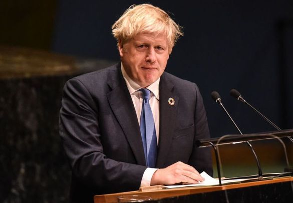 British Prime Minister Boris Johnson.