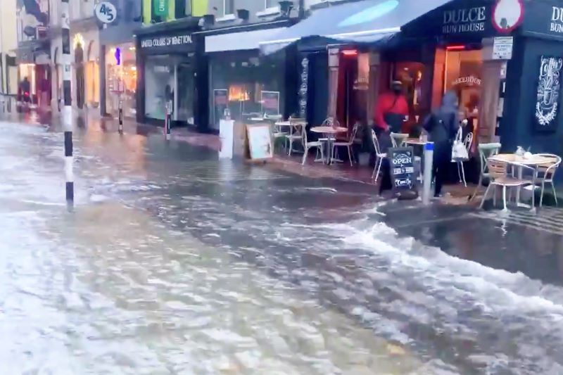 Cork City flooding high tides create perfect storm