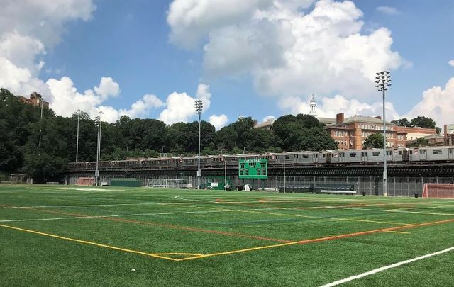 Gaelic Park in the Bronx, the home of the GAA in New York.