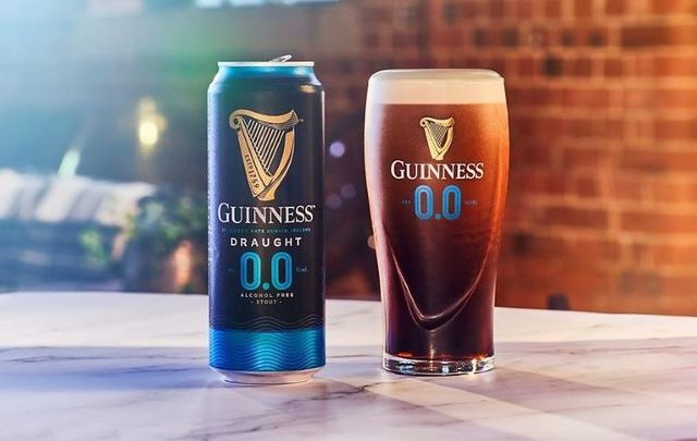 Guinness 0.0 has no alcohol.
