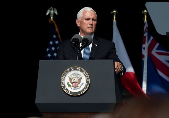Reality bites for Pence as senior staff are infected by COVID