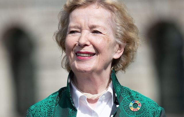 Mary Robinson.