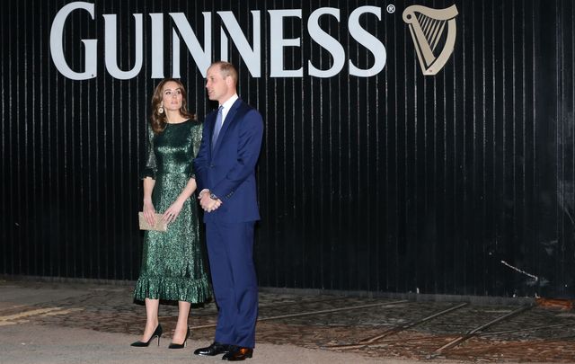 The Duchess and Duke of Cambridge, Kate Middleton and Prince William, photographed in March 2019 at the Guinness Storehouse, in Dublin. 