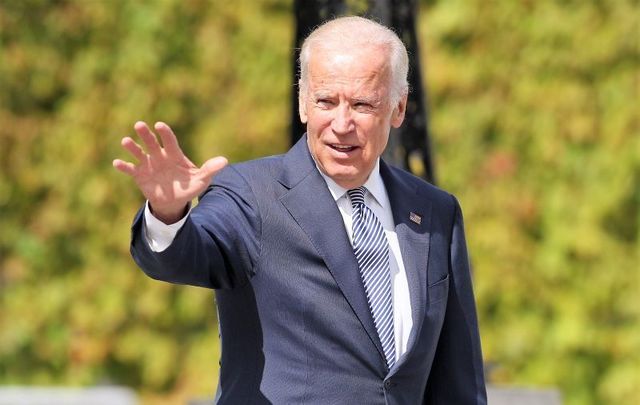 June 22, 2016: Then-Vice President Joe Biden visits Aras an Uachtarain in Dublin.