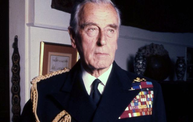 Admiral of the Fleet Louis Francis Albert Victor Nicholas Mountbatten, 1st Earl Mountbatten of Burma.