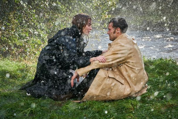 Jamie Dornan and Emily Blunt in Wild Mountain Thyme.