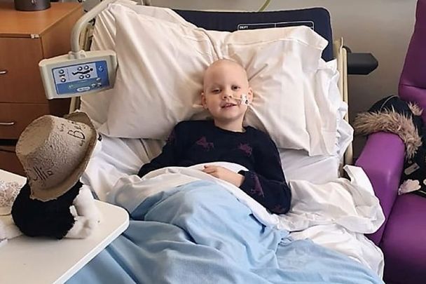 7-year-old Mollie Keoghan was diagnosed with Acute Lymphoblastic Leukaemia in July.