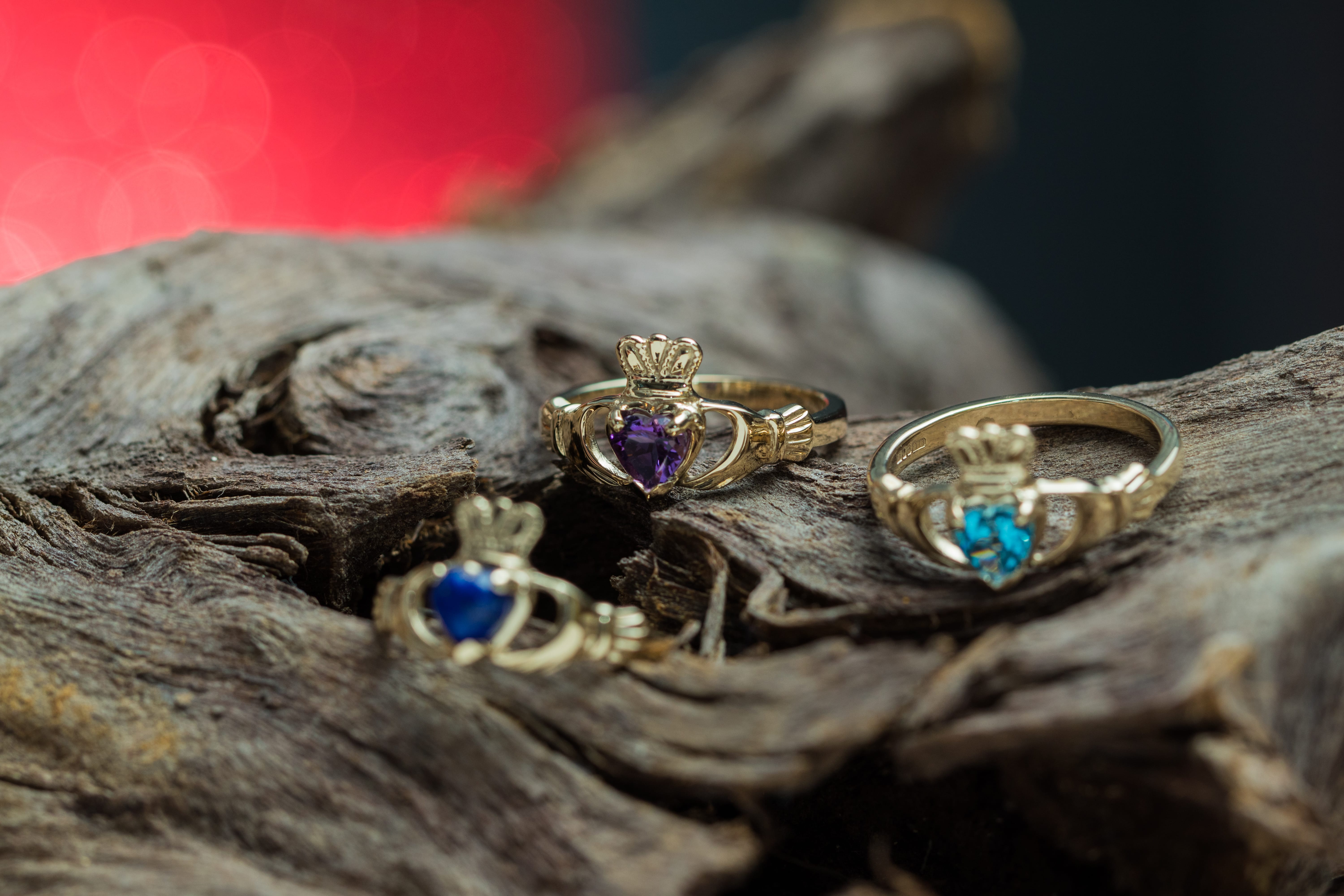 Win a Natural Birthstone Claddagh Ring made in Galway by Claddagh Jewellers