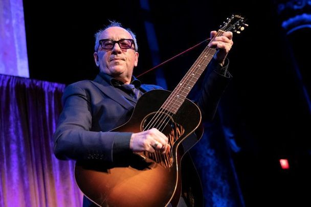 Elvis Costello, pictured here at the 2019 Spirit of Ireland Gala.