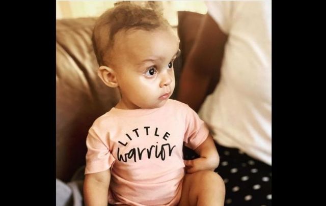 Ava Barron was diagnosed with a malignant Rhabdoid kidney tumor and will receive her last chemotherapy treatment on November 25.