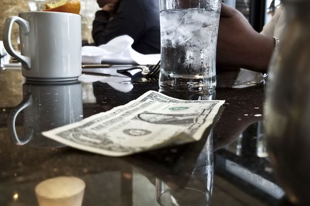Nighttown, Irish owned restaurant in Ohio: The generous customer left a tip of $3k on a $7 bill. 