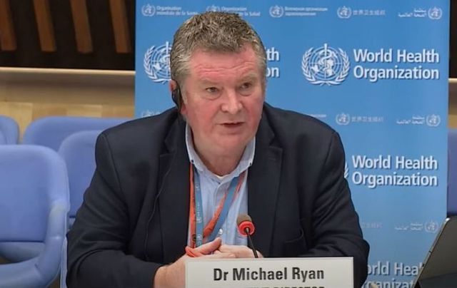 Dr. Mike Ryan, the executive director of the WHO\'s Health Emergencies Programme.