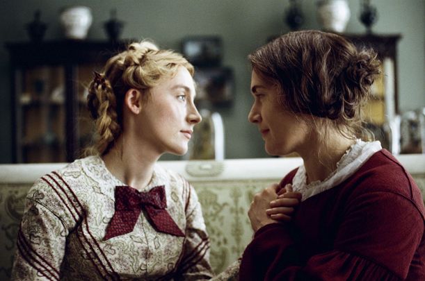 Saoirse Ronan and Kate Winslet in Ammonite.