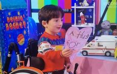 Canadian astronaut Chris Hadfield offers to "talk space" with Adam of Late Late Toy Show