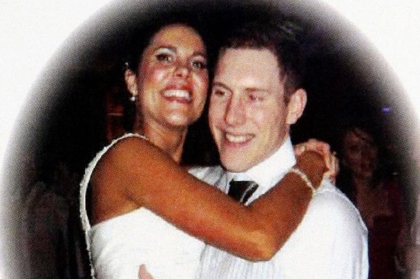 January 17, 2011: A picture of Michaela and John McAreavey from their wedding that was used in the order of service at Michaela\'s funeral.