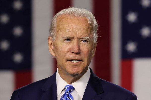 Joe Biden, pictured here in June 2020.