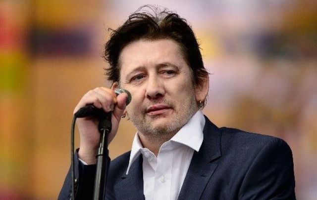 Pogues frontman Shane MacGowan.