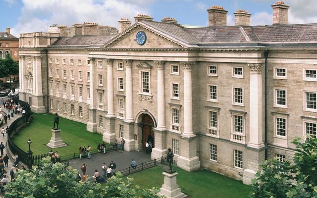Trinity College Dublin, in the city center.