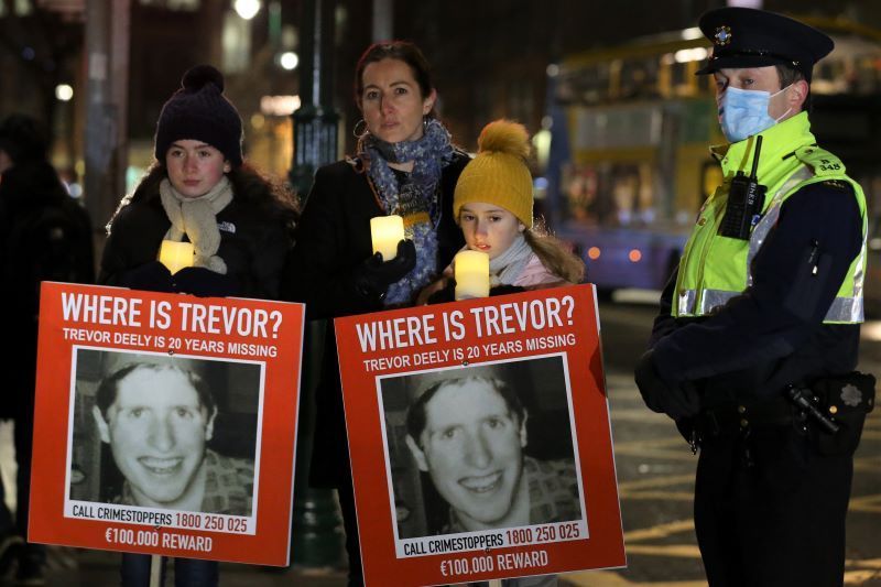 Gardai, family renew appeal for information about missing Irish man Trevor Deely 20 years on
