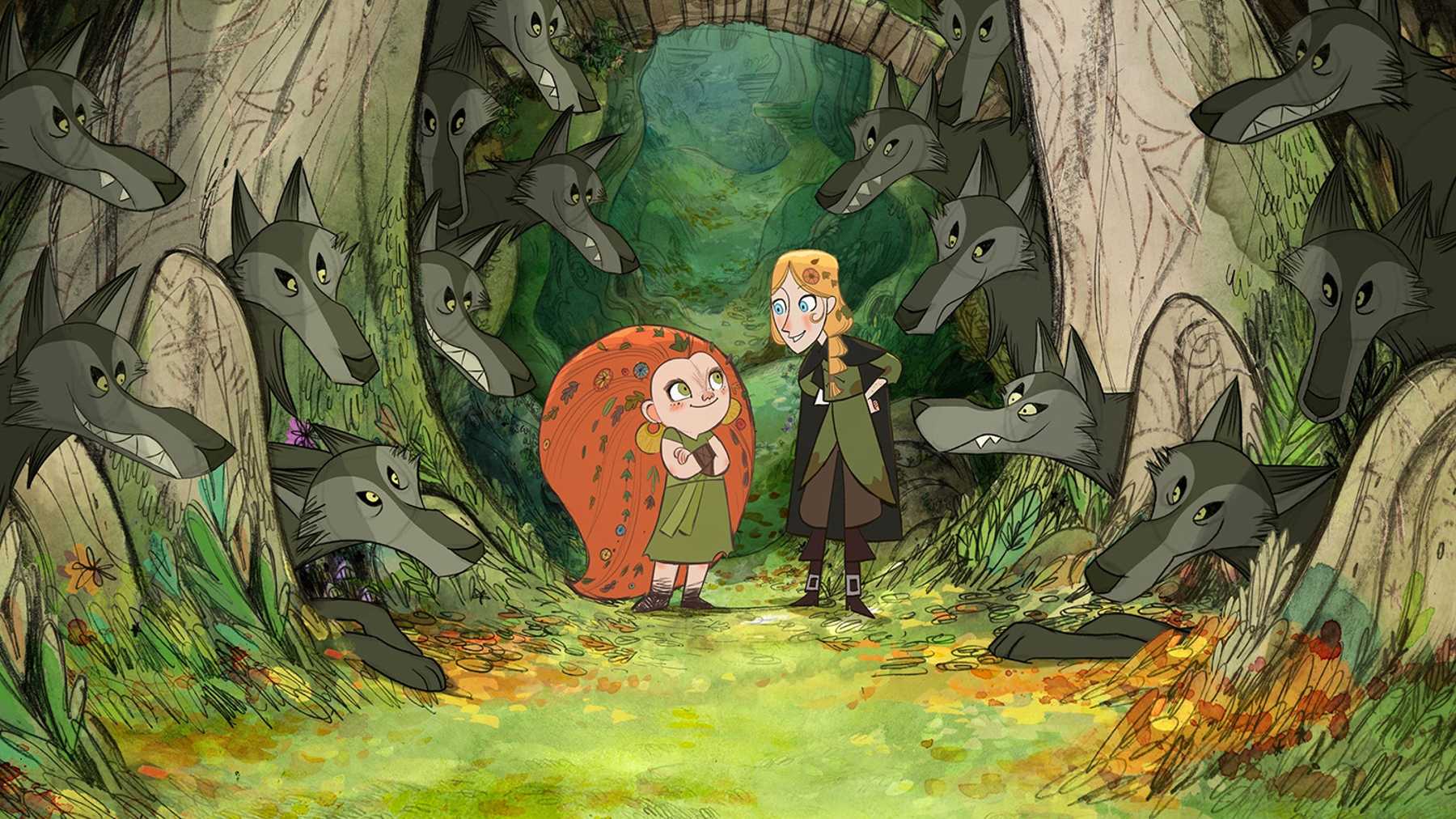 Animated Irish masterpiece "Wolfwalkers" is now on Apple TV+