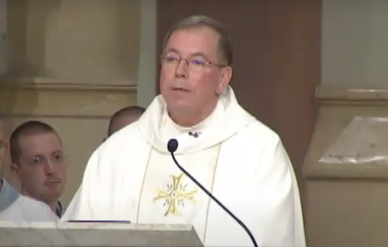 Priest who gave Ted Kennedy homily indicted on rape charges