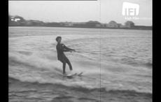 WATCH: Waterskiing in the freezing Irish Sea on Christmas Day, 1961