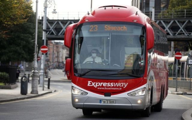 The man refused to wear a face-covering on a Bus Eireann coach. 