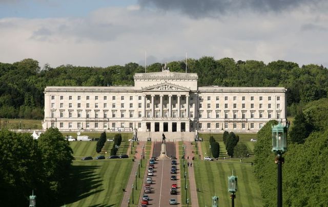 The Parliament Building in Stormont, Northern Ireland.