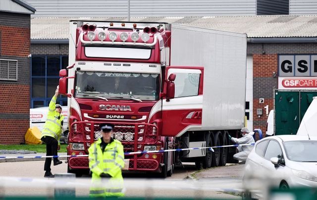 On October 23, 2019, 39 bodies were discovered in the back of a lorry that had arrived in the UK. Some of the suspects are from Northern Ireland.