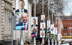 Irish election exit poll shows all three main parties Sinn Fein, Fianna Fail and Fine Gael tied at 22 percent