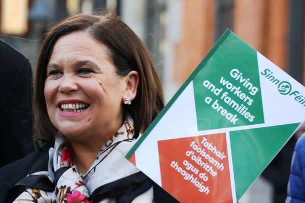 Sinn Fein leader Mary Lou McDonald