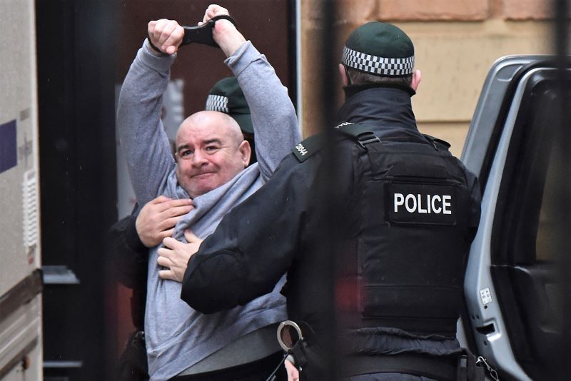 Lyra McKee’s murder suspect appears in Derry court amid protests