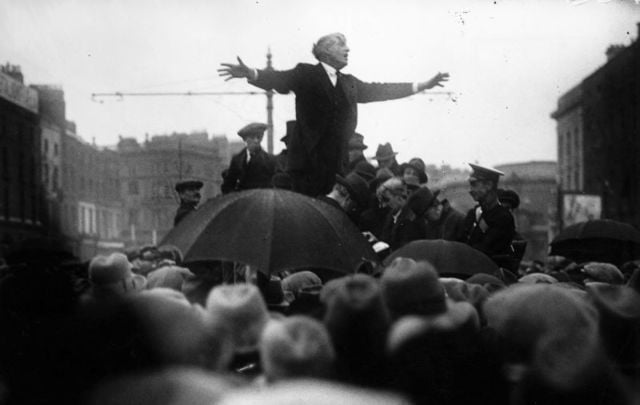 Jim Larkin is remembered as the Lion of the Irish labor movement.