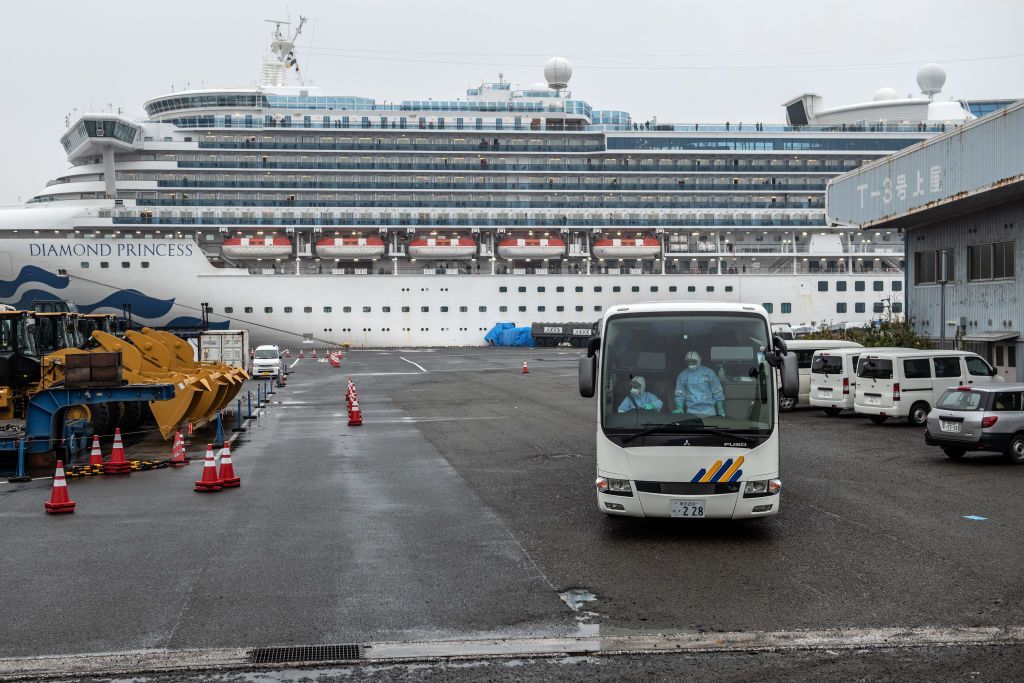 Irish passengers quarantined on cruise ship in Japan amid coronavirus outbreak
