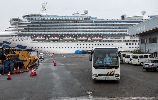 US citizens are evacuated from the Diamond Princess.