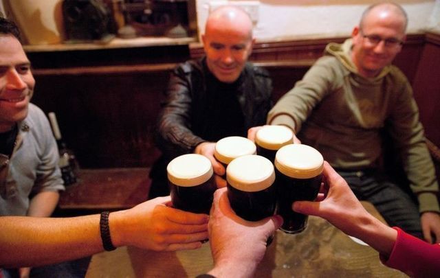 Irish drink 300,000 pints every day.