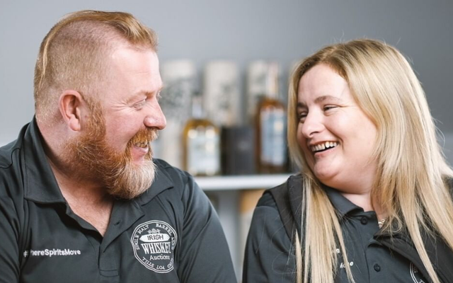 Anthony and Kate Sheehy set up Irish Whiskey Auctions in 2018