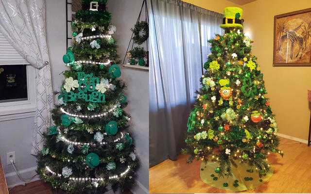 St. Patrick\'s Day trees are one of the newest trends emerging in decor ahead of March 17.