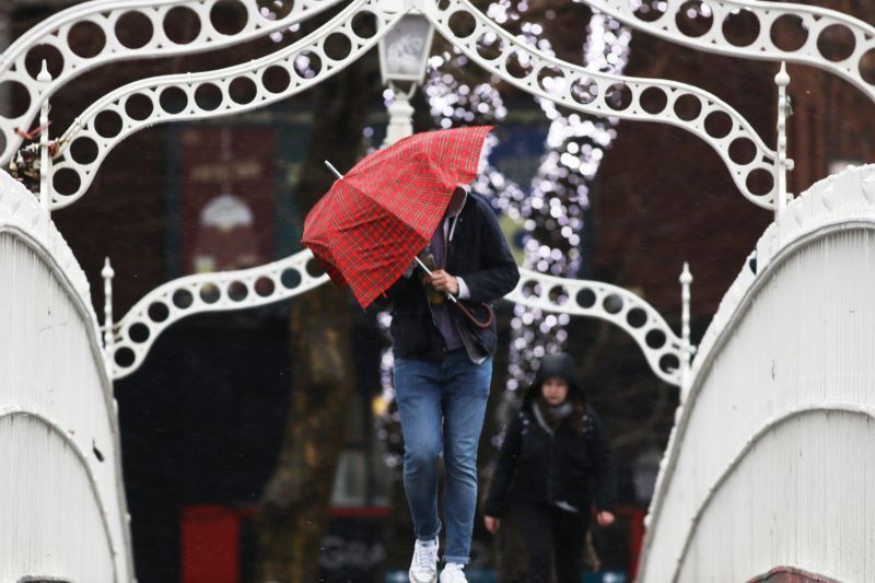 Four weather warnings issued across Ireland ahead of Storm Jorge